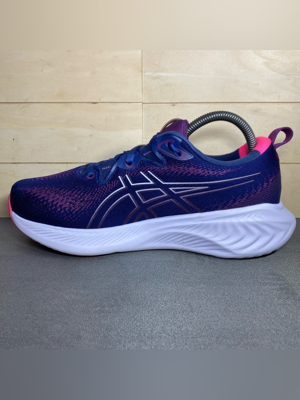 Asics Gel Cumulus 25 Lilac Blue Women's Size 7 Running Shoes Wide Sneakers - Picture 2 of 11